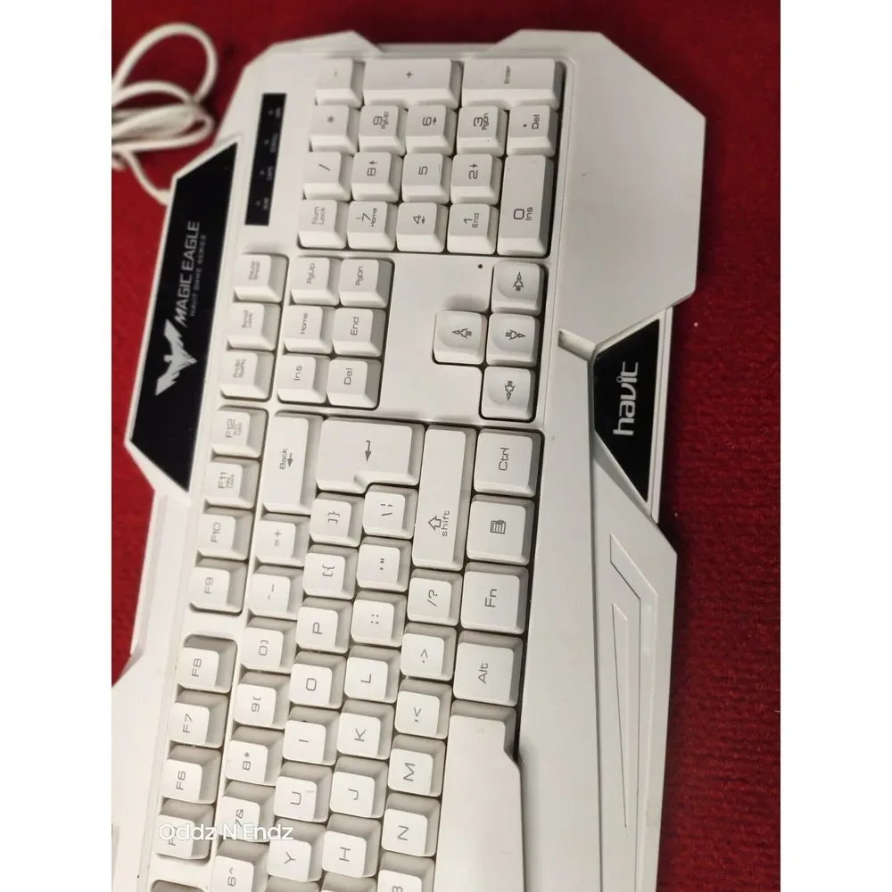 Havit Magic Eagle Wired‎ Gaming Keyboard White